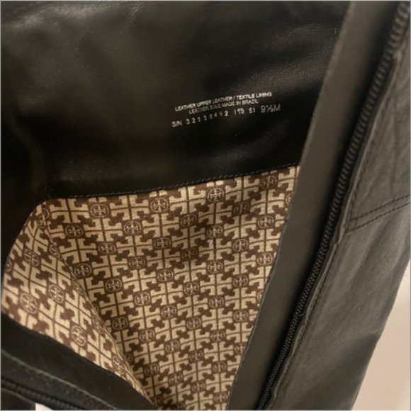 NWOT RARE Tori Burch Livingston knee high boot size 9.5 - Picture 11 of 13